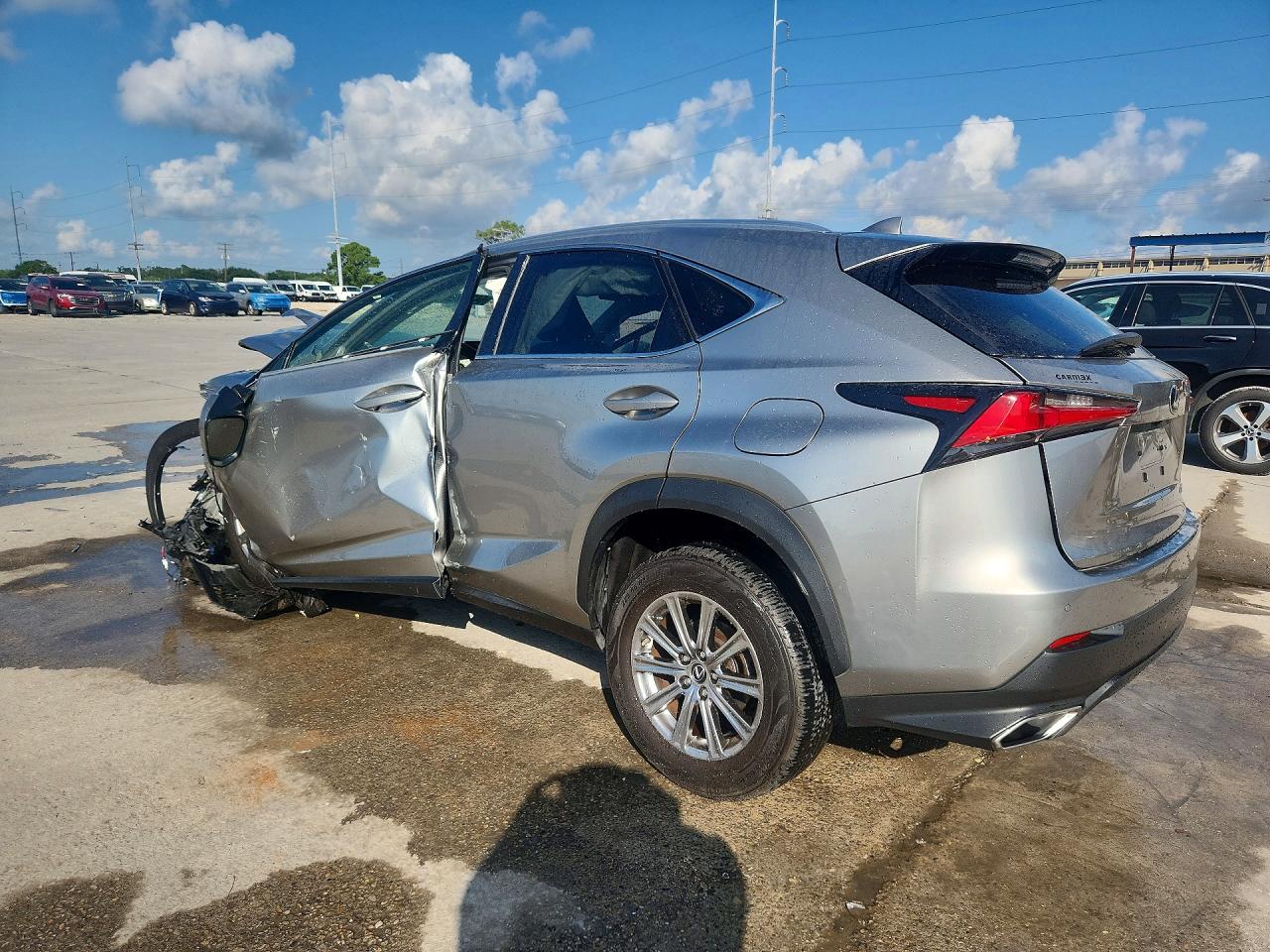 2019 Lexus Nx 300 Base Silver vin: JTJBARBZ4K2188774