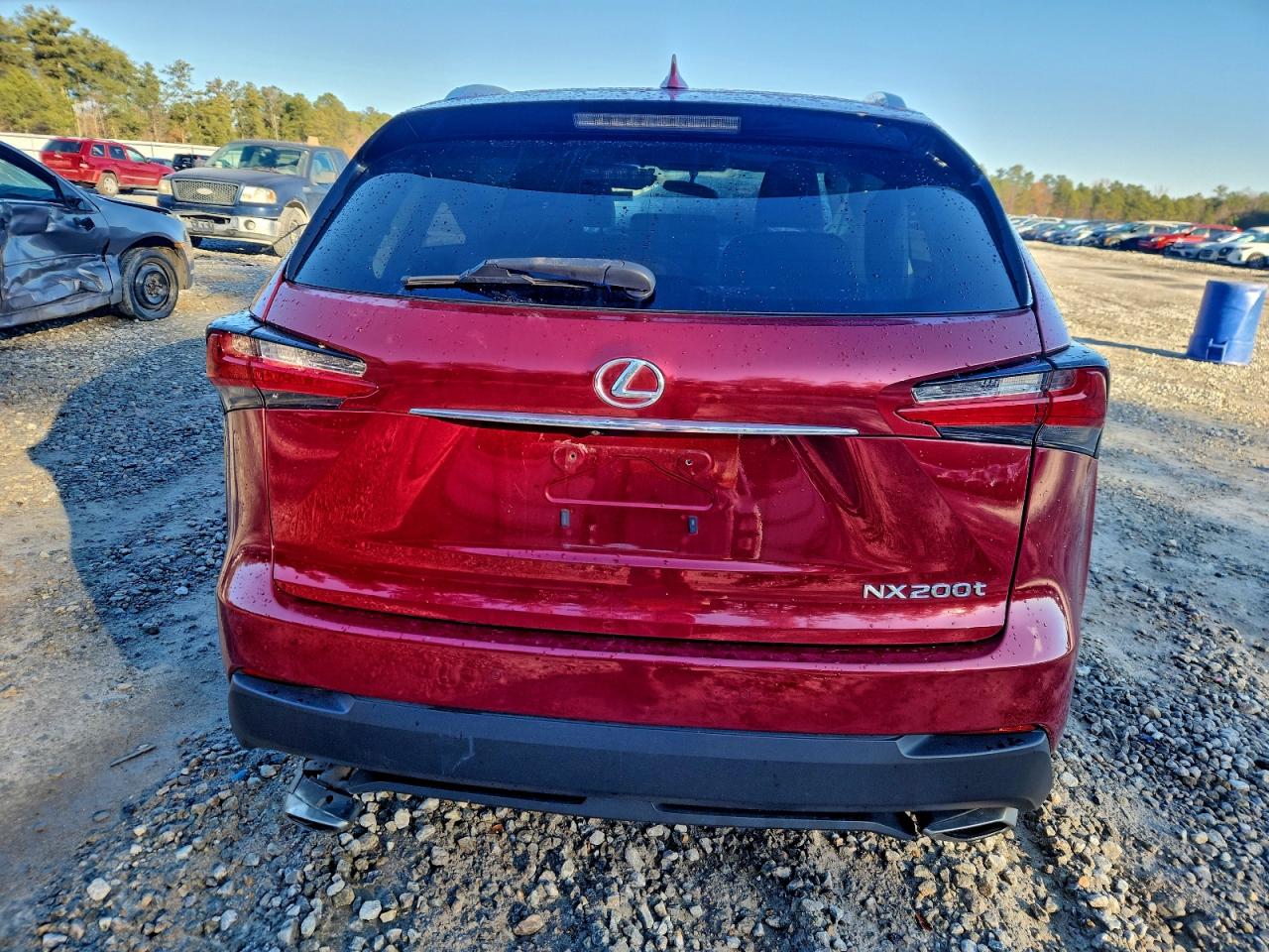 2015 Lexus Nx 200t Brown vin: JTJBARBZ5F2014556