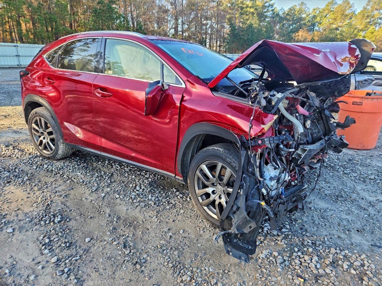 2015 Lexus Nx 200t Brown vin: JTJBARBZ5F2014556