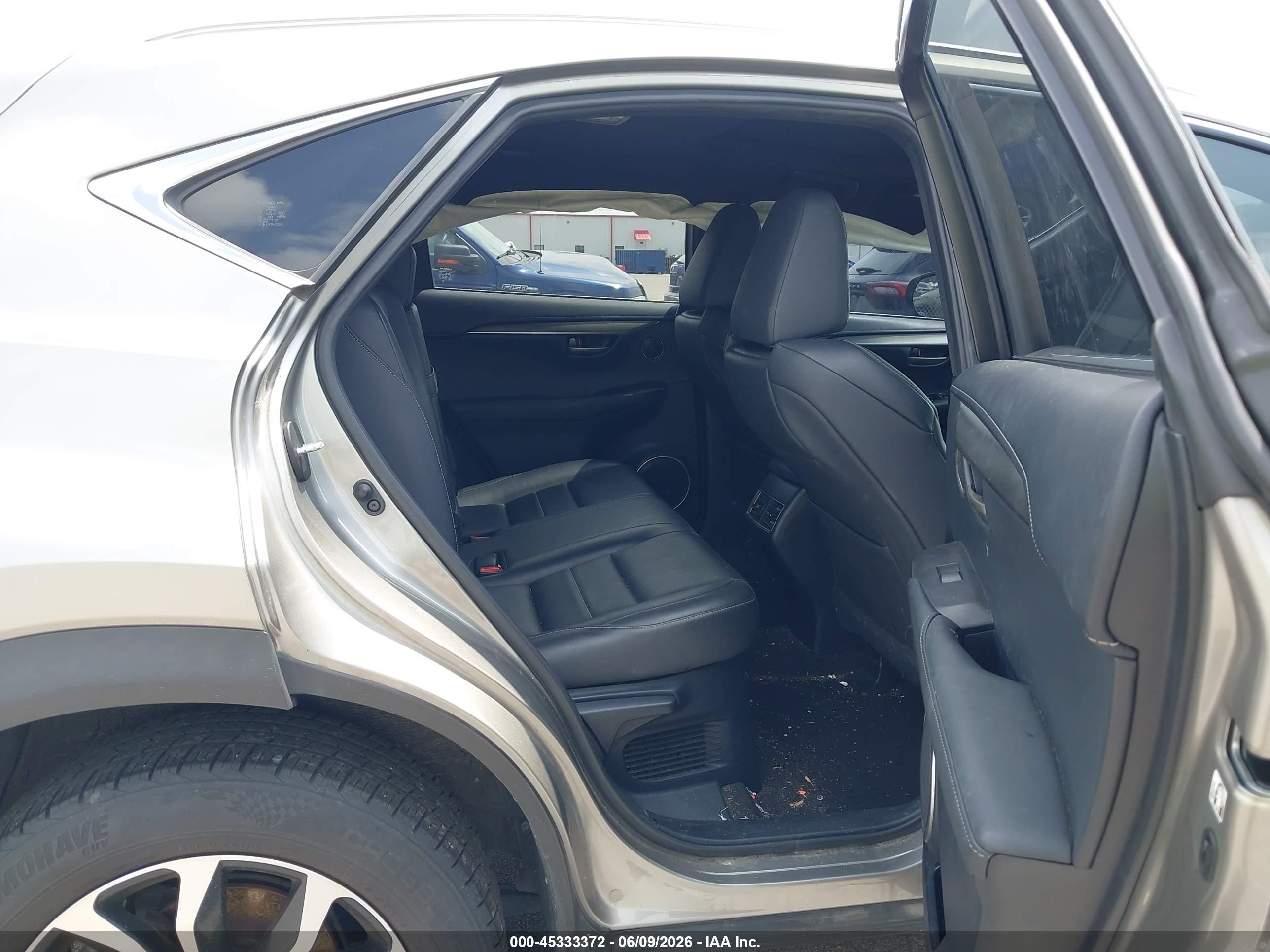 2015 Lexus Nx 200t F Sport Silver vin: JTJBARBZ5F2022625