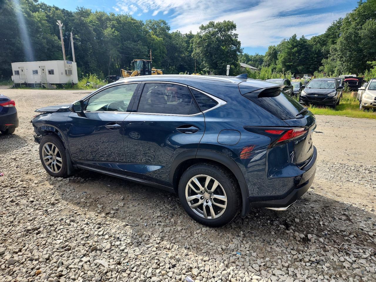 2015 Lexus Nx 200t Teal vin: JTJBARBZ5F2029090