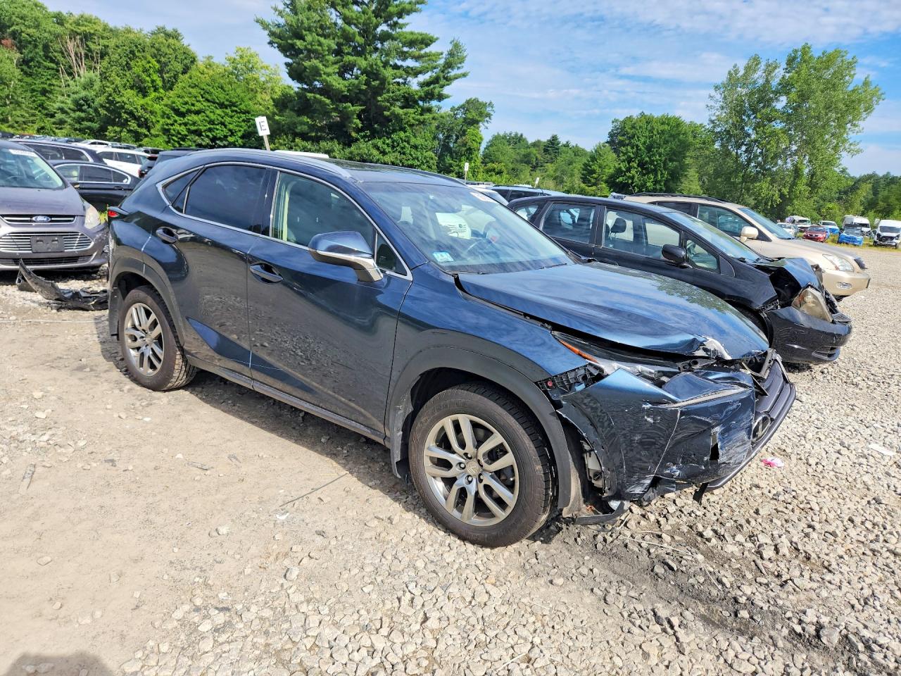 2015 Lexus Nx 200t Teal vin: JTJBARBZ5F2029090