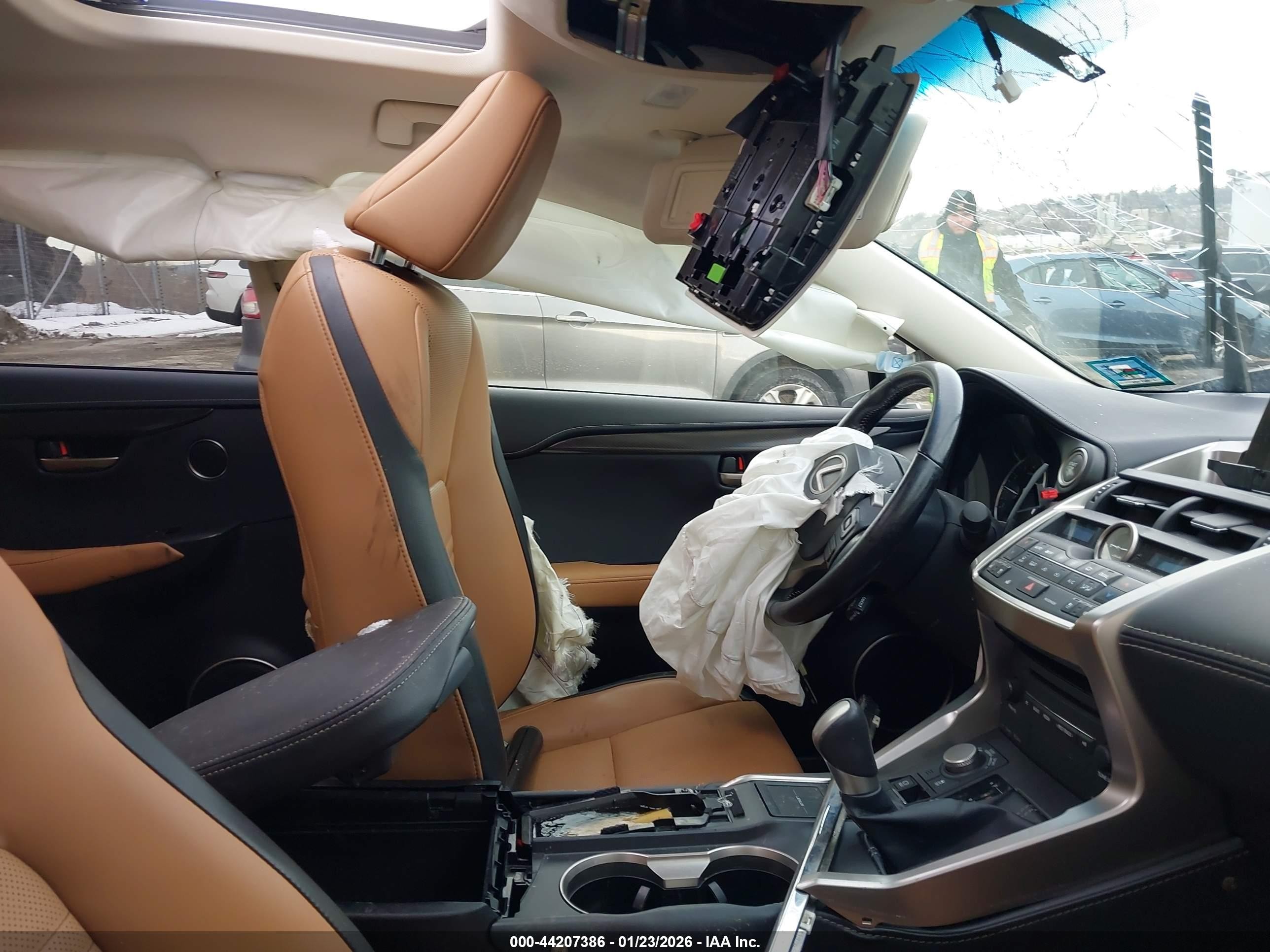 2015 Lexus Nx 200t   Black vin: JTJBARBZ5F2032250