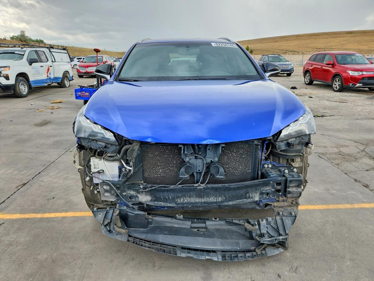 2015 Lexus Nx 200t Blue vin: JTJBARBZ5F2038789