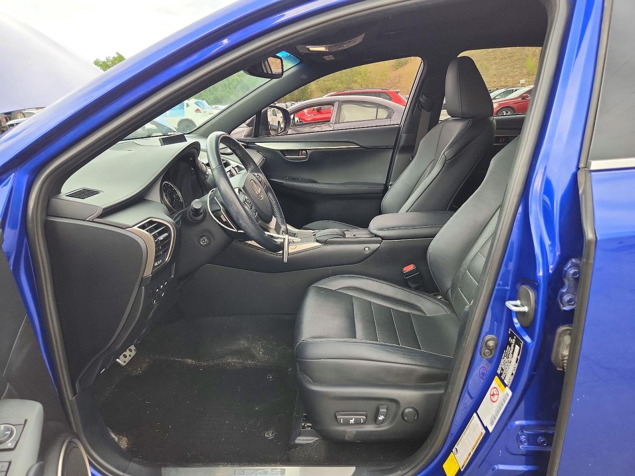 2015 Lexus Nx 200t Blue vin: JTJBARBZ5F2038789