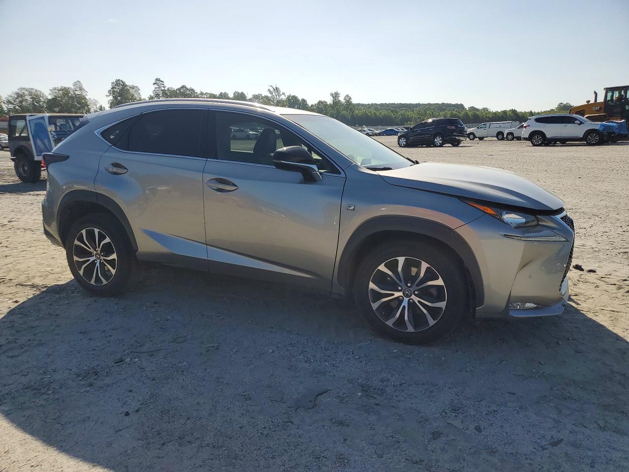2015 Lexus Nx 200t Серебряный vin: JTJBARBZ5F2038954