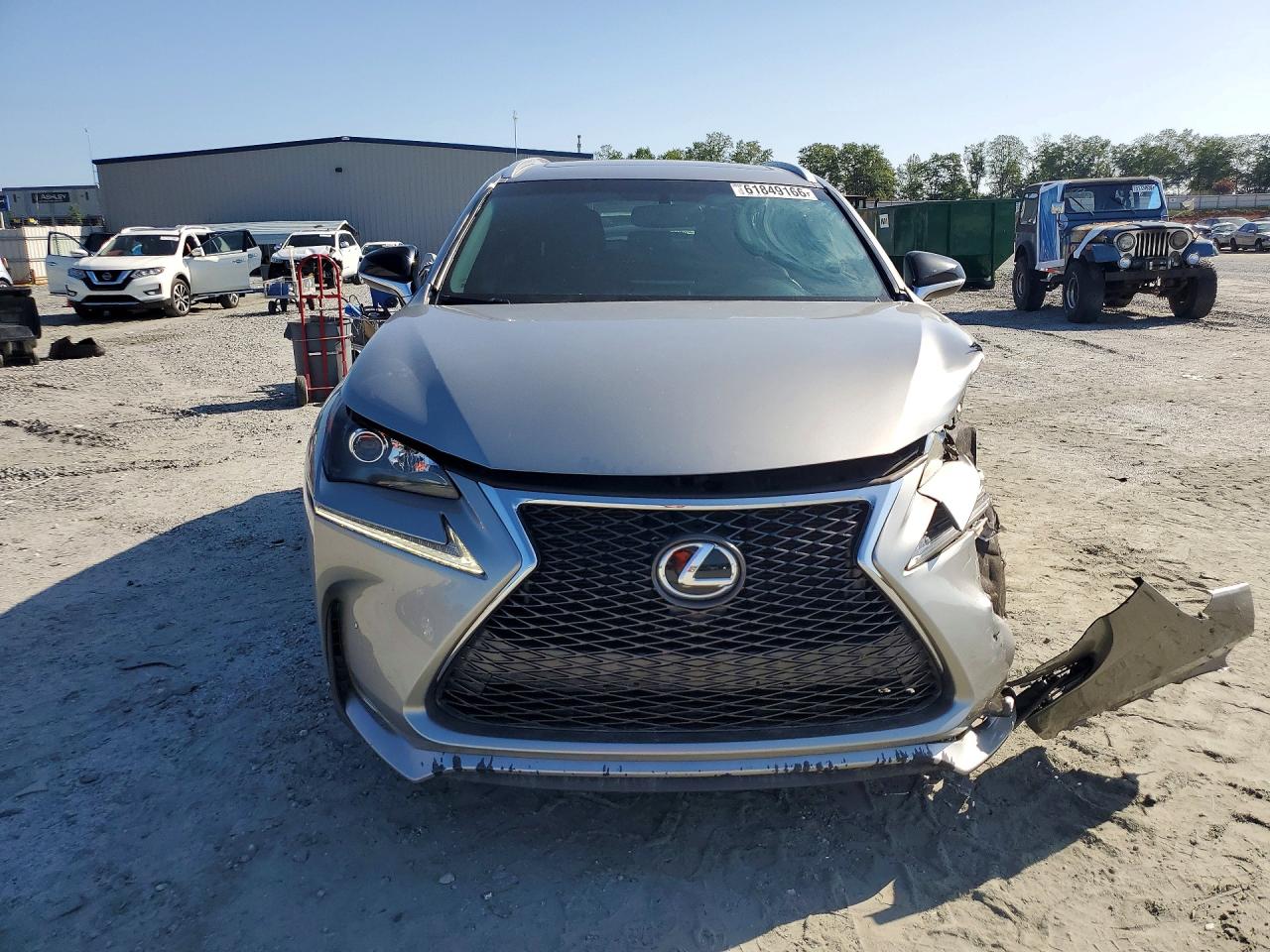2015 Lexus Nx 200t Серебряный vin: JTJBARBZ5F2038954