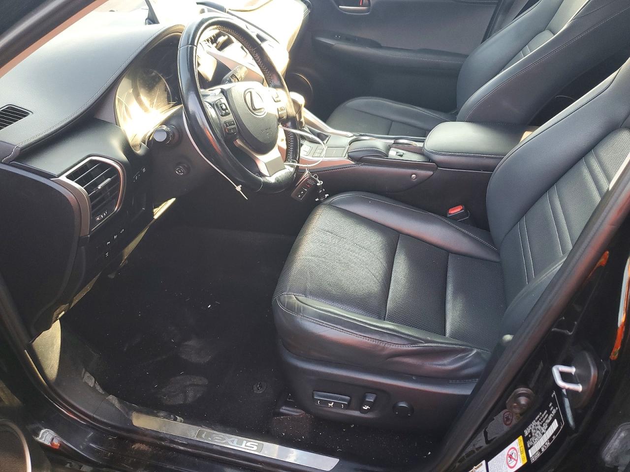 2016 Lexus Nx 200t Base Black vin: JTJBARBZ5G2090232