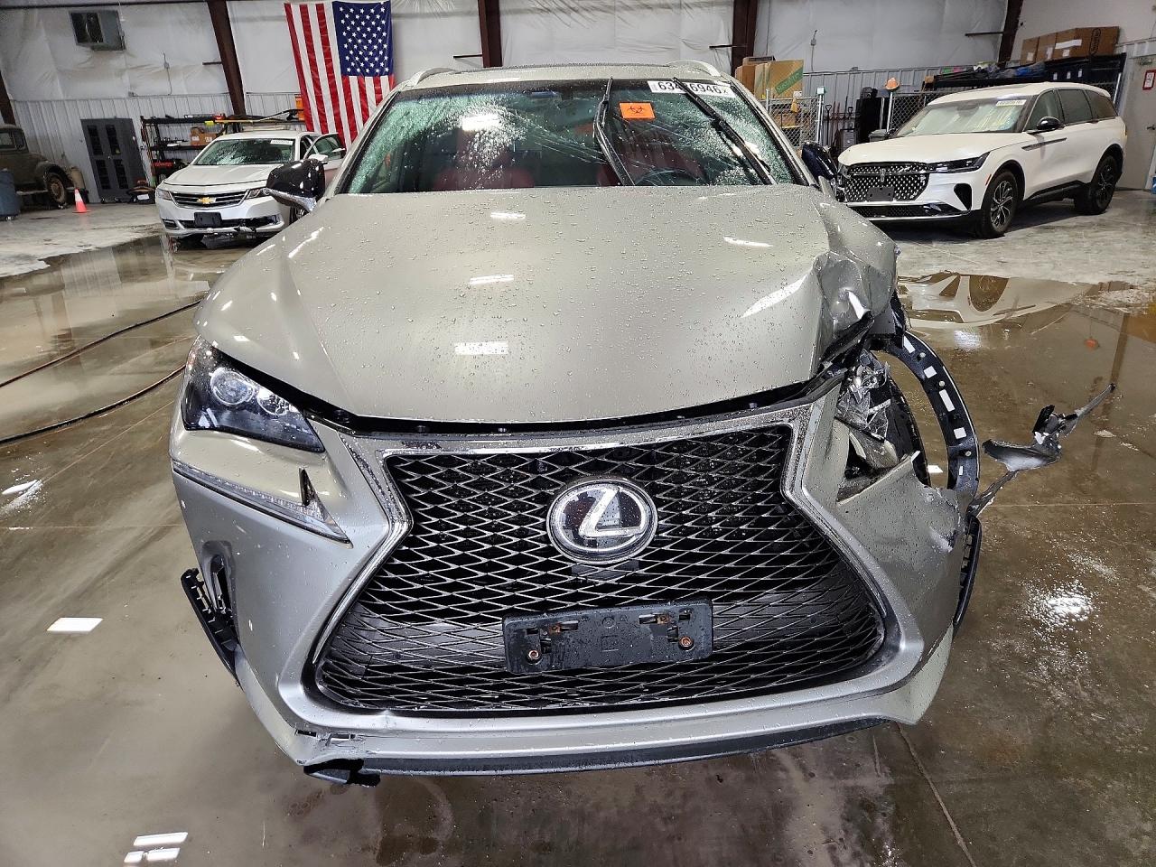 2016 Lexus Nx 200t F Sport Silver vin: JTJBARBZ5G2094913