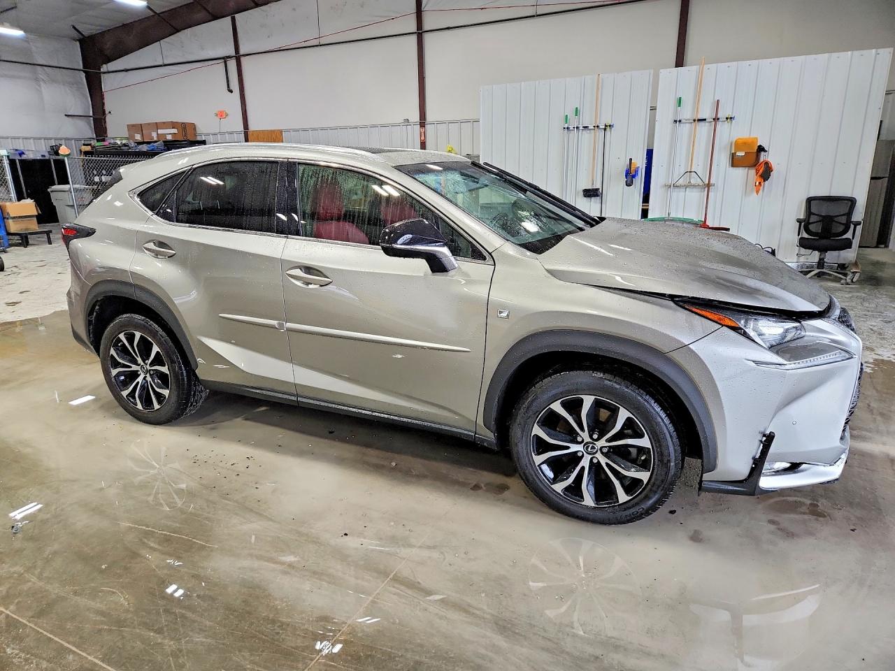 2016 Lexus Nx 200t F Sport Silver vin: JTJBARBZ5G2094913