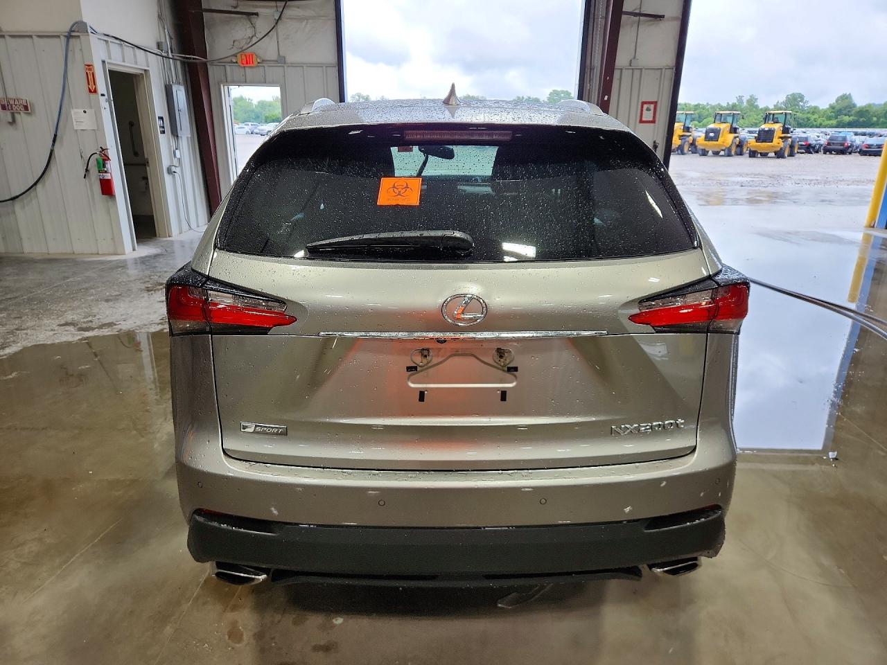 2016 Lexus Nx 200t F Sport Silver vin: JTJBARBZ5G2094913