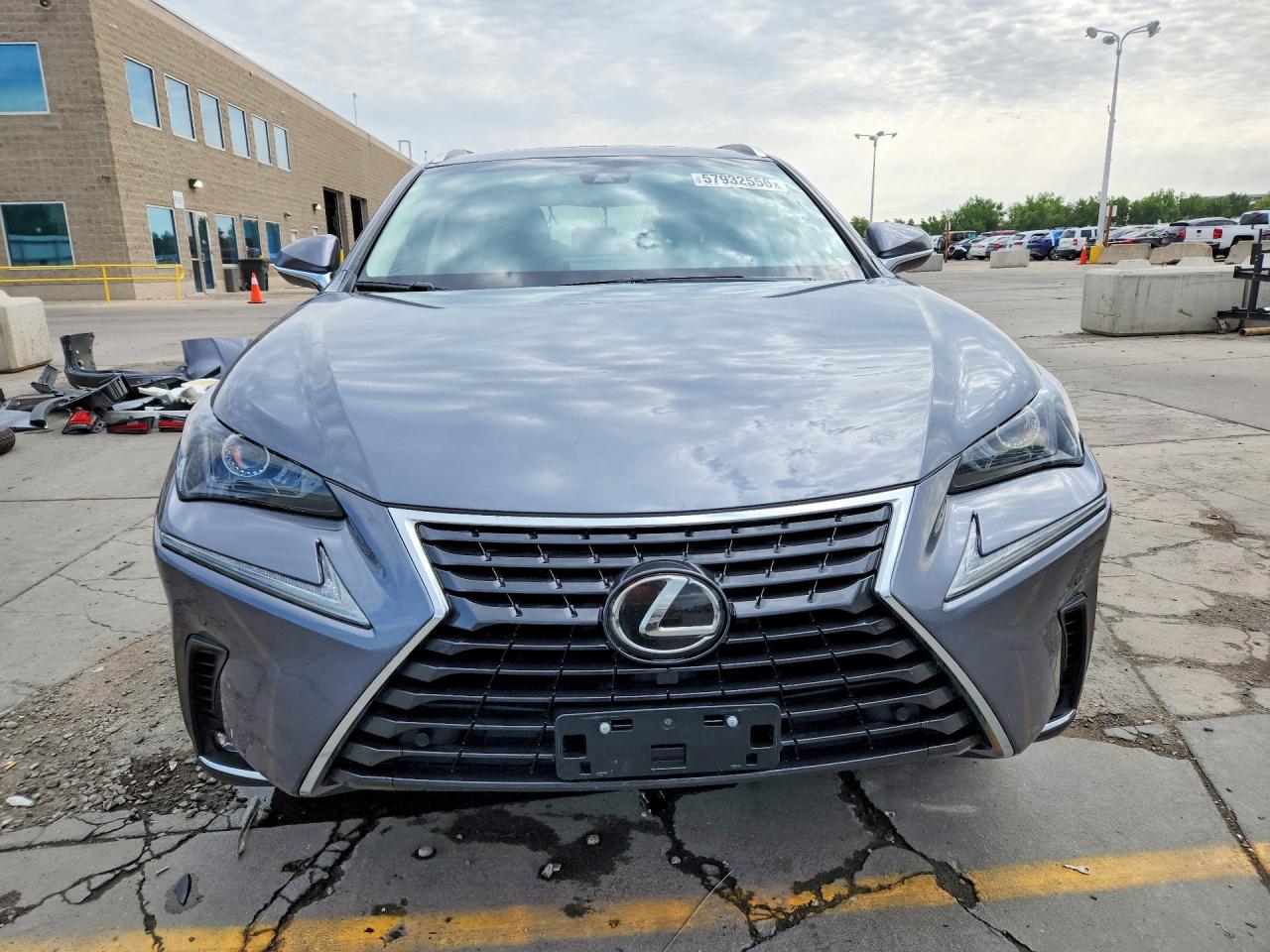 2018 Lexus Nx 300 Base Серый vin: JTJBARBZ5J2163946
