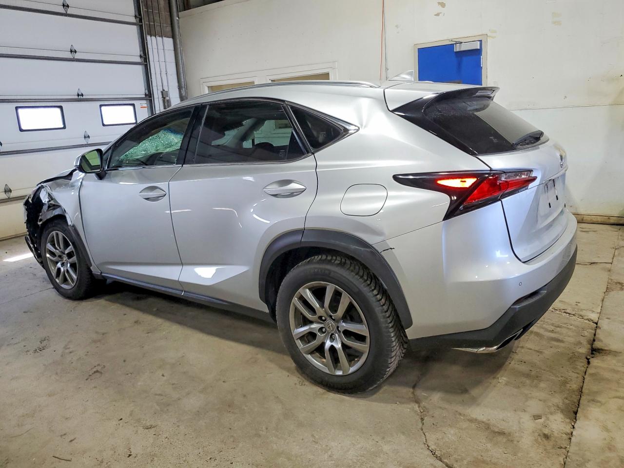 2015 Lexus Nx 200t Silver vin: JTJBARBZ6F2001914