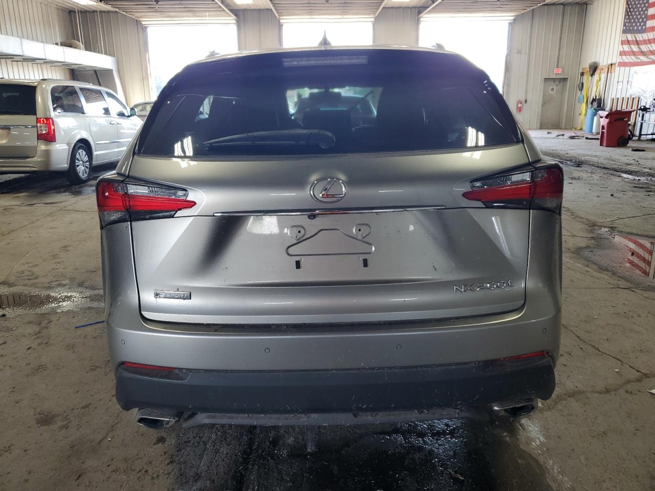 2015 Lexus Nx 200t Gray vin: JTJBARBZ6F2013822