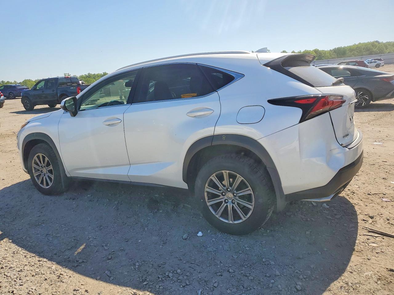 2015 Lexus Nx 200t White vin: JTJBARBZ6F2024920