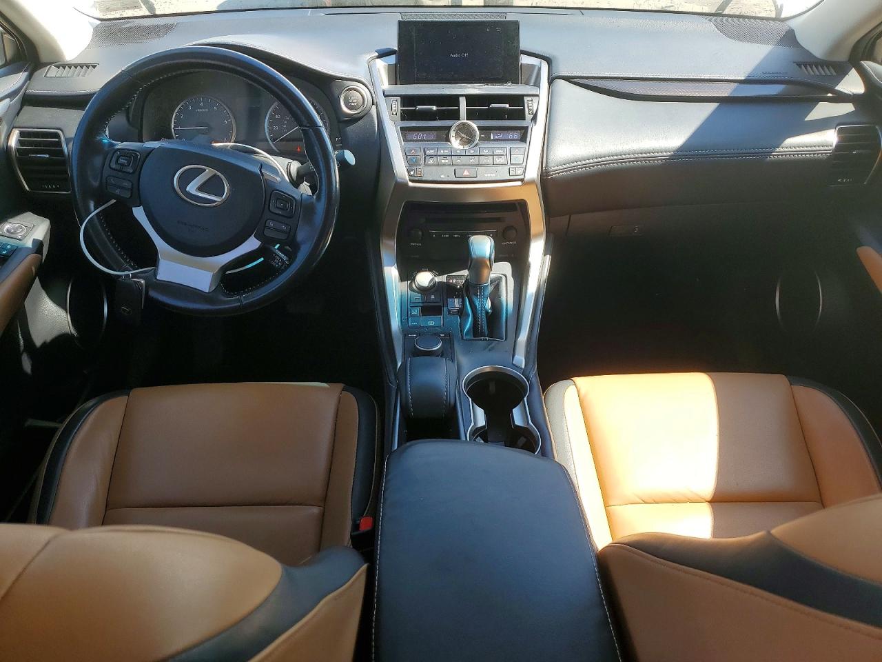 2015 Lexus Nx 200t White vin: JTJBARBZ6F2024920