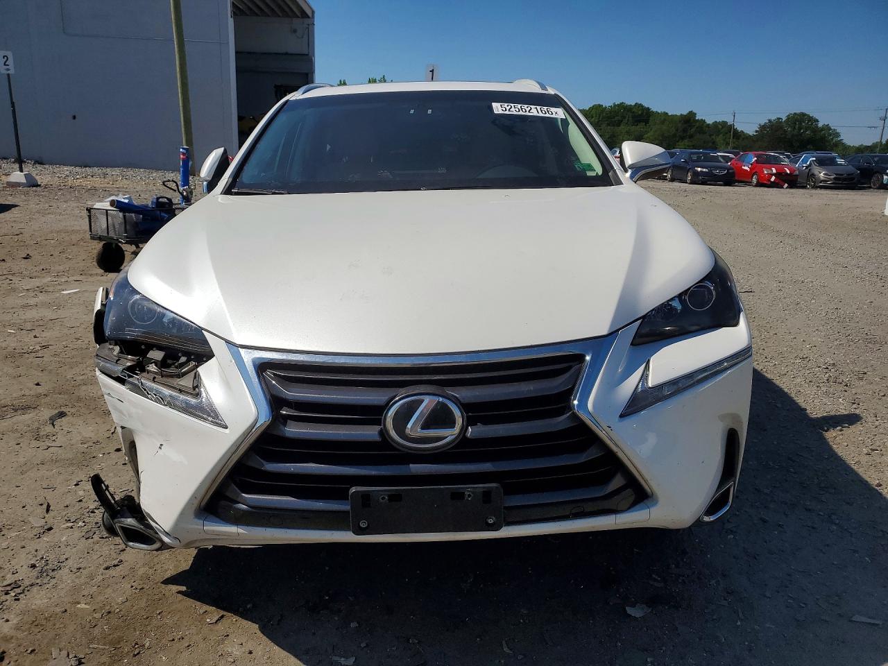 2015 Lexus Nx 200t White vin: JTJBARBZ6F2024920