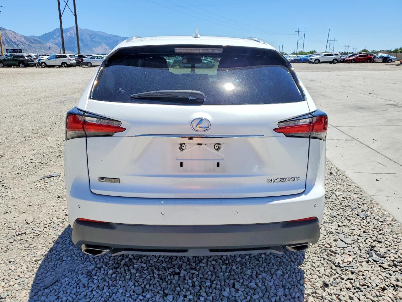 2015 Lexus Nx 200t White vin: JTJBARBZ6F2036212