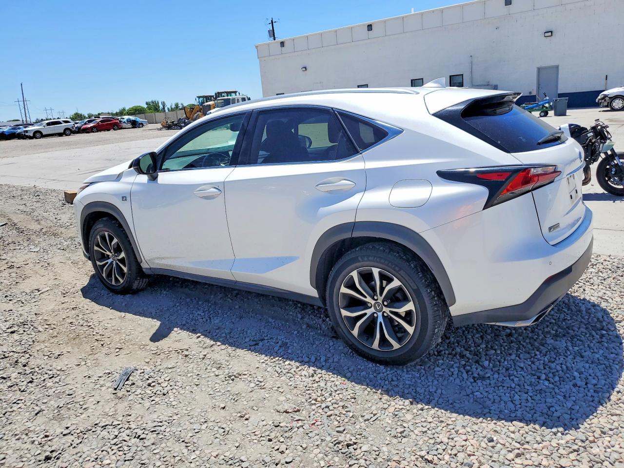 2015 Lexus Nx 200t White vin: JTJBARBZ6F2036212