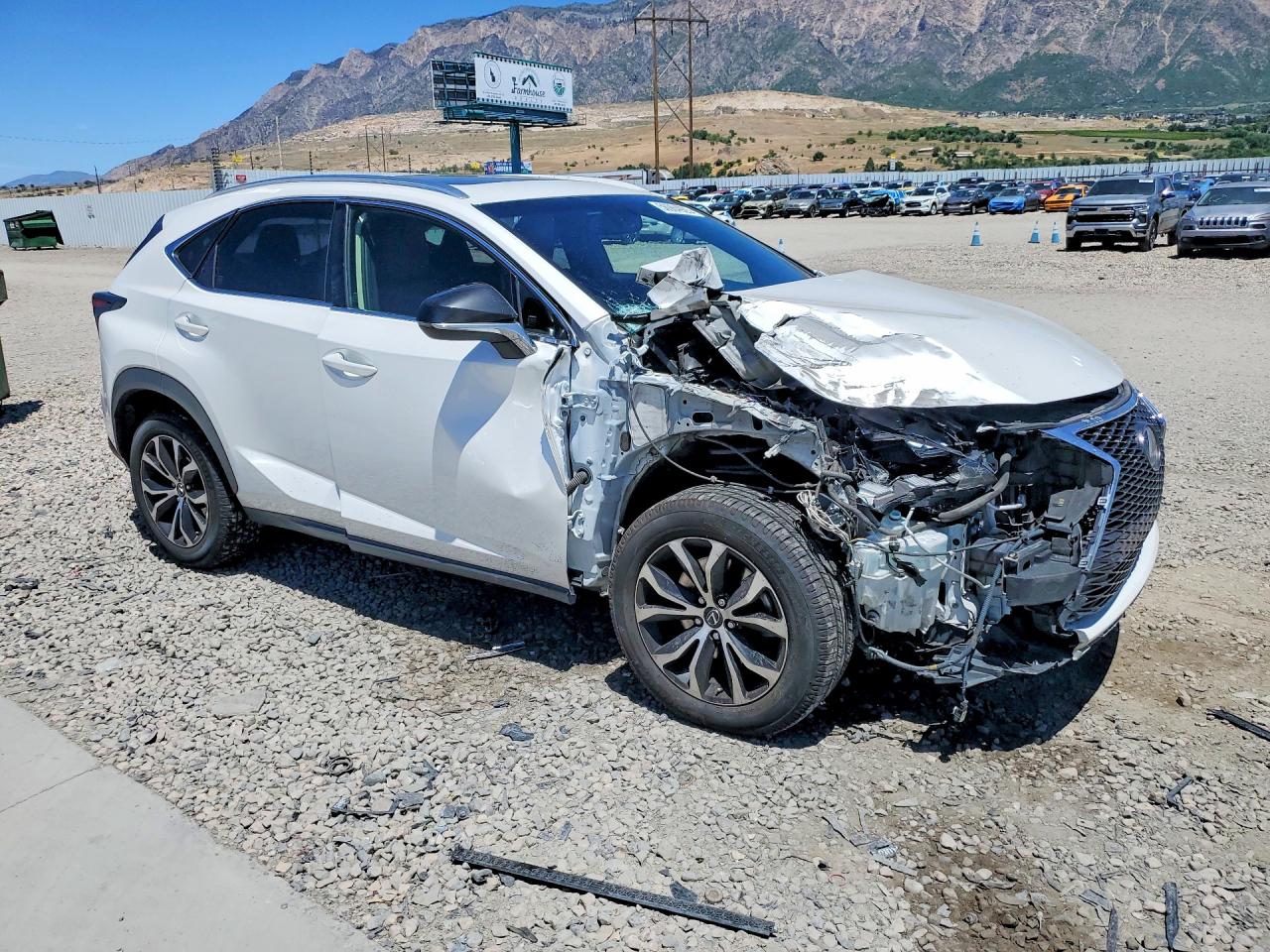 2015 Lexus Nx 200t White vin: JTJBARBZ6F2036212