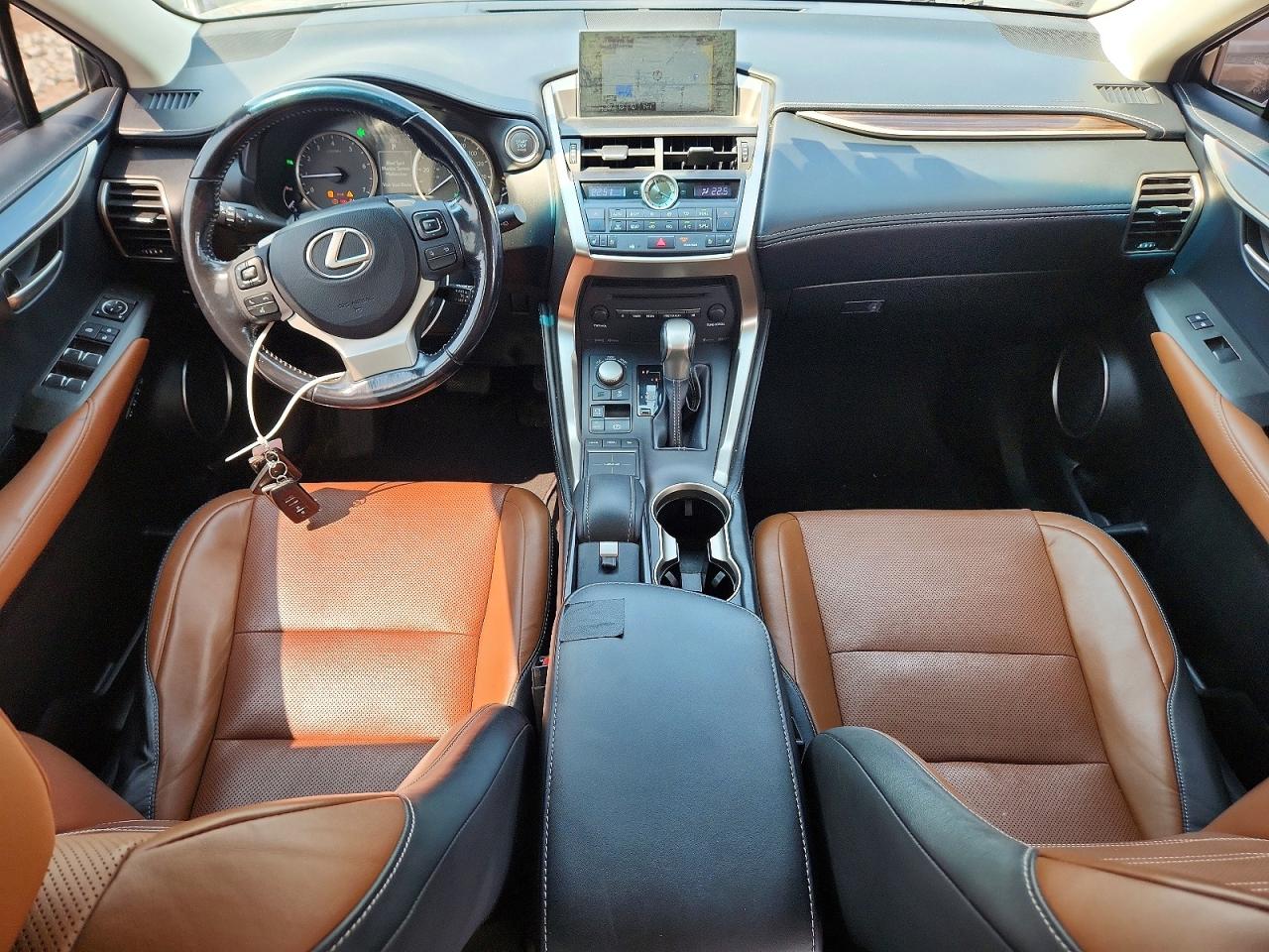2015 Lexus Nx 200t Silver vin: JTJBARBZ6F2042821