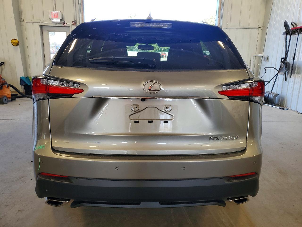 2016 Lexus Nx 200t Base Серый vin: JTJBARBZ6G2095522