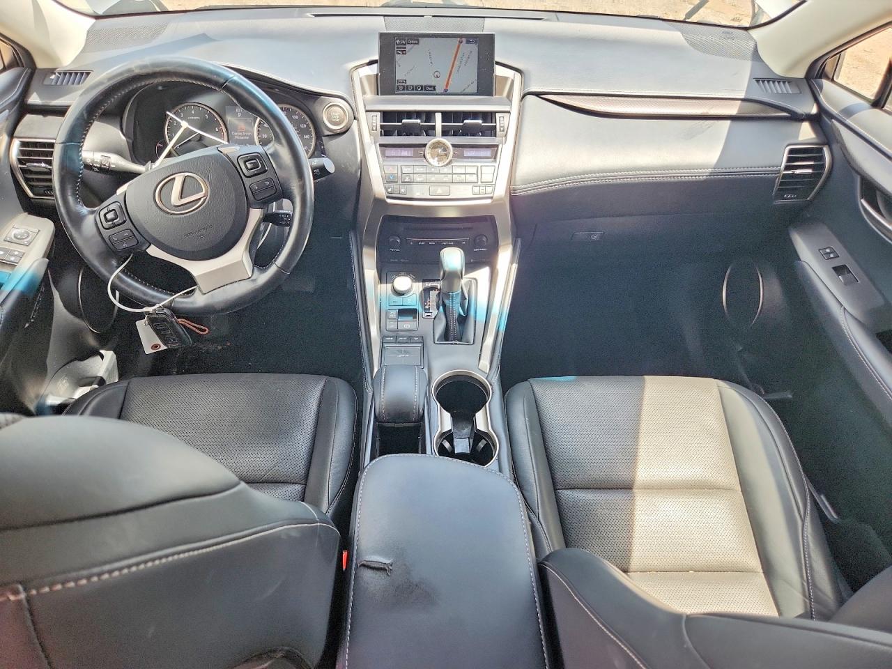 2017 Lexus Nx 200t Base Gray vin: JTJBARBZ6H2108254