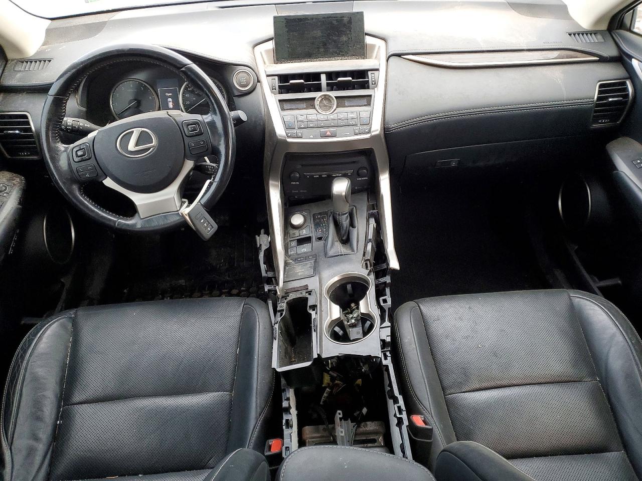 2015 Lexus Nx 200t Gray vin: JTJBARBZ7F2007298