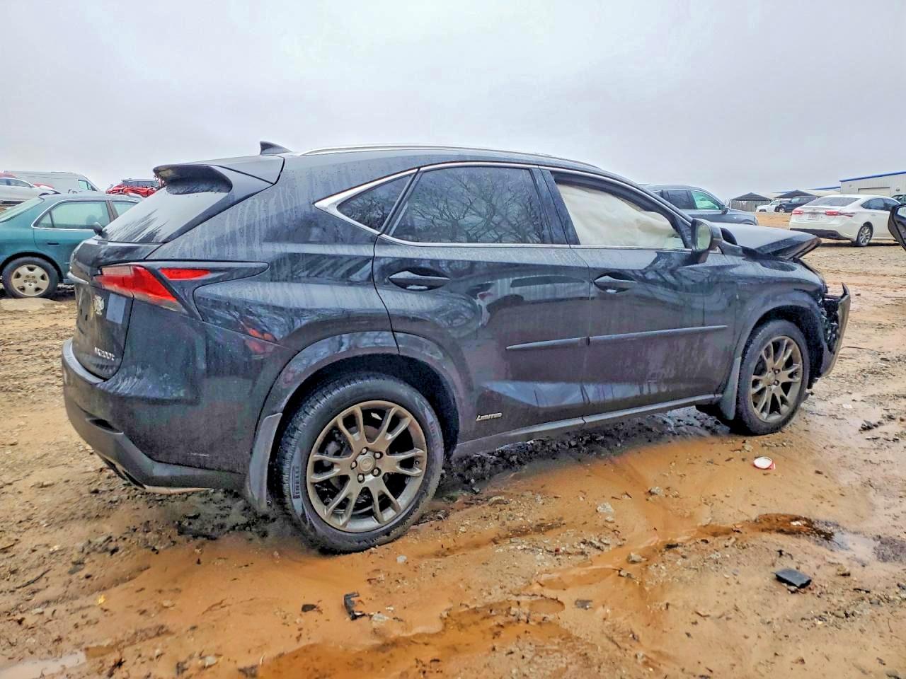 2015 Lexus Nx 200t Black vin: JTJBARBZ7F2028121