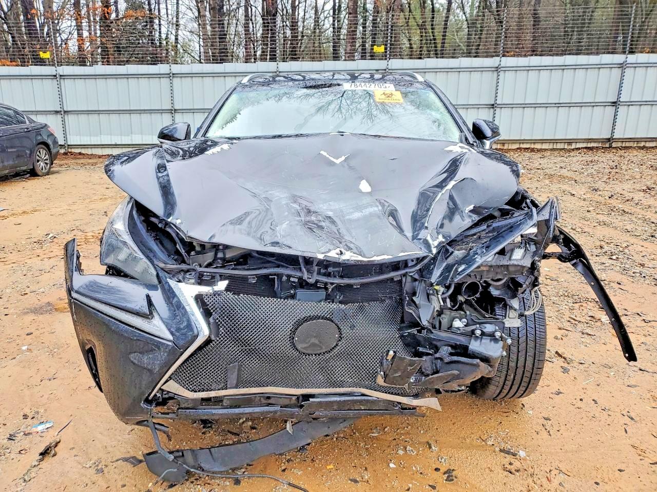 2015 Lexus Nx 200t Black vin: JTJBARBZ7F2028121