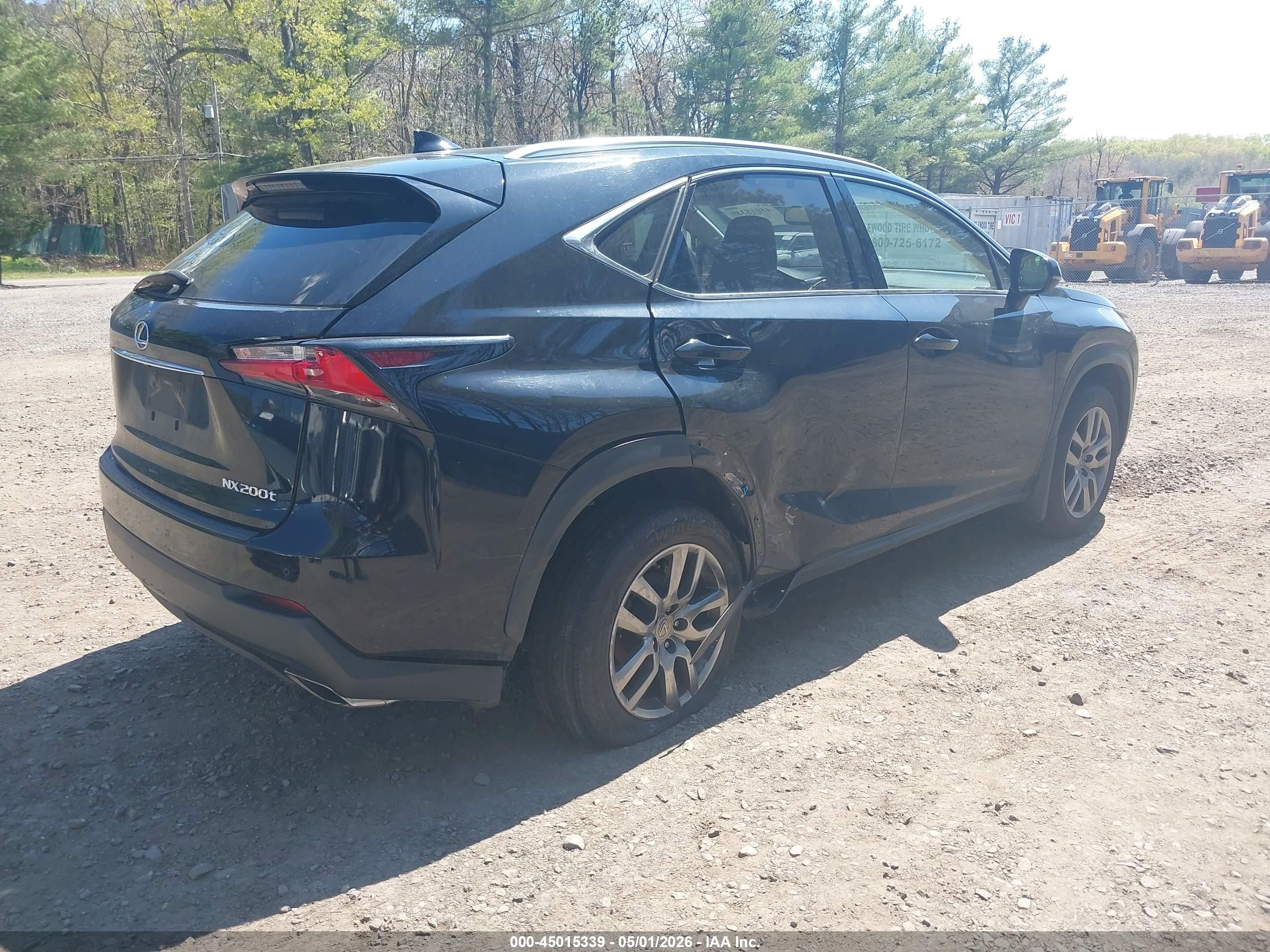 2015 Lexus Nx 200t Черный vin: JTJBARBZ7F2033643