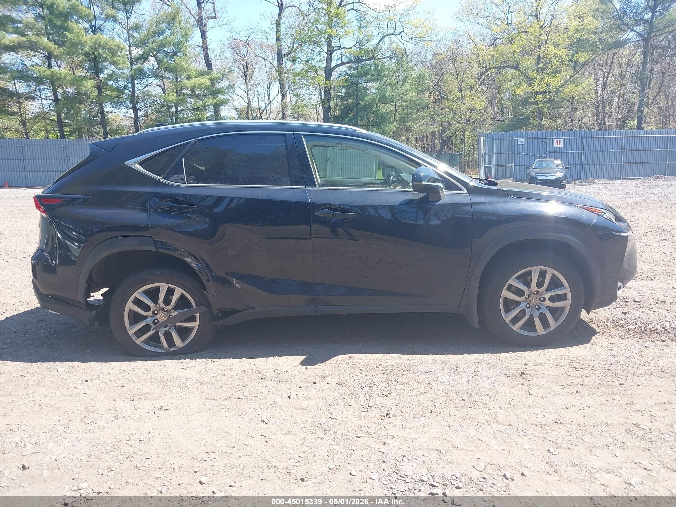 2015 Lexus Nx 200t Черный vin: JTJBARBZ7F2033643