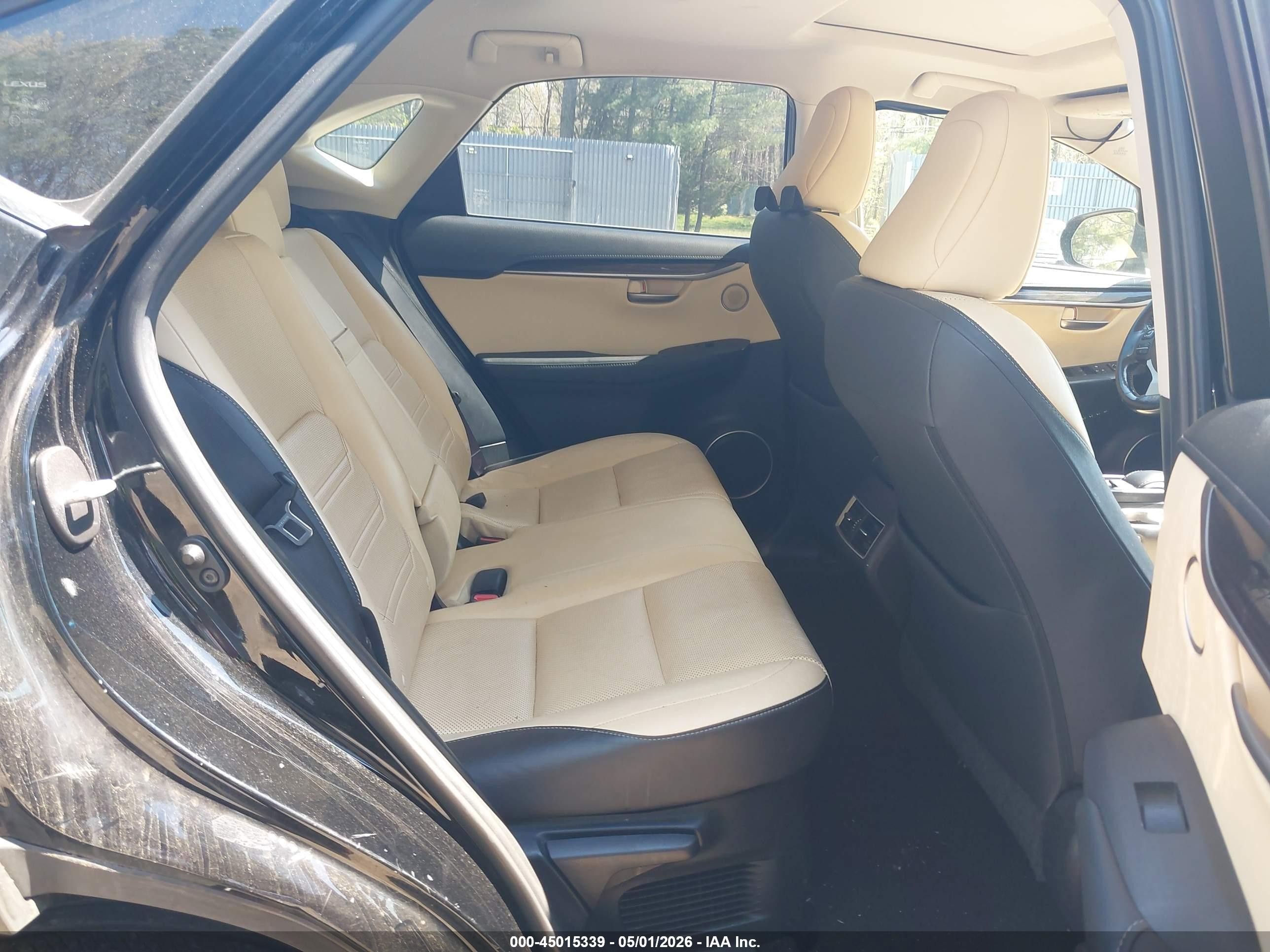 2015 Lexus Nx 200t Черный vin: JTJBARBZ7F2033643