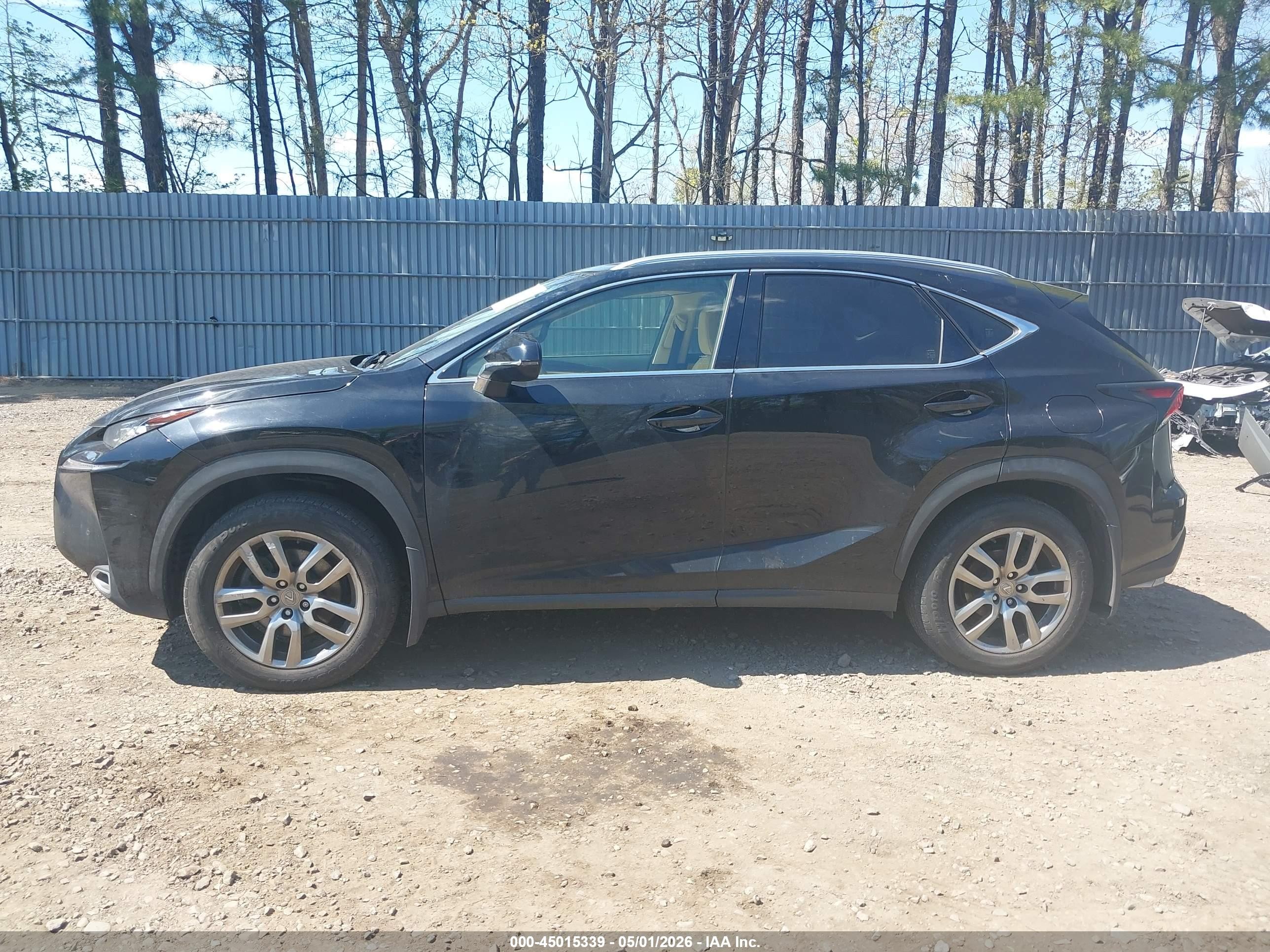 2015 Lexus Nx 200t Черный vin: JTJBARBZ7F2033643
