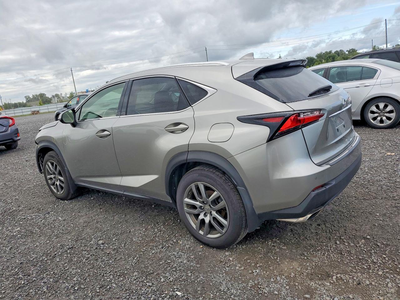2015 Lexus Nx 200t Silver vin: JTJBARBZ7F2043864