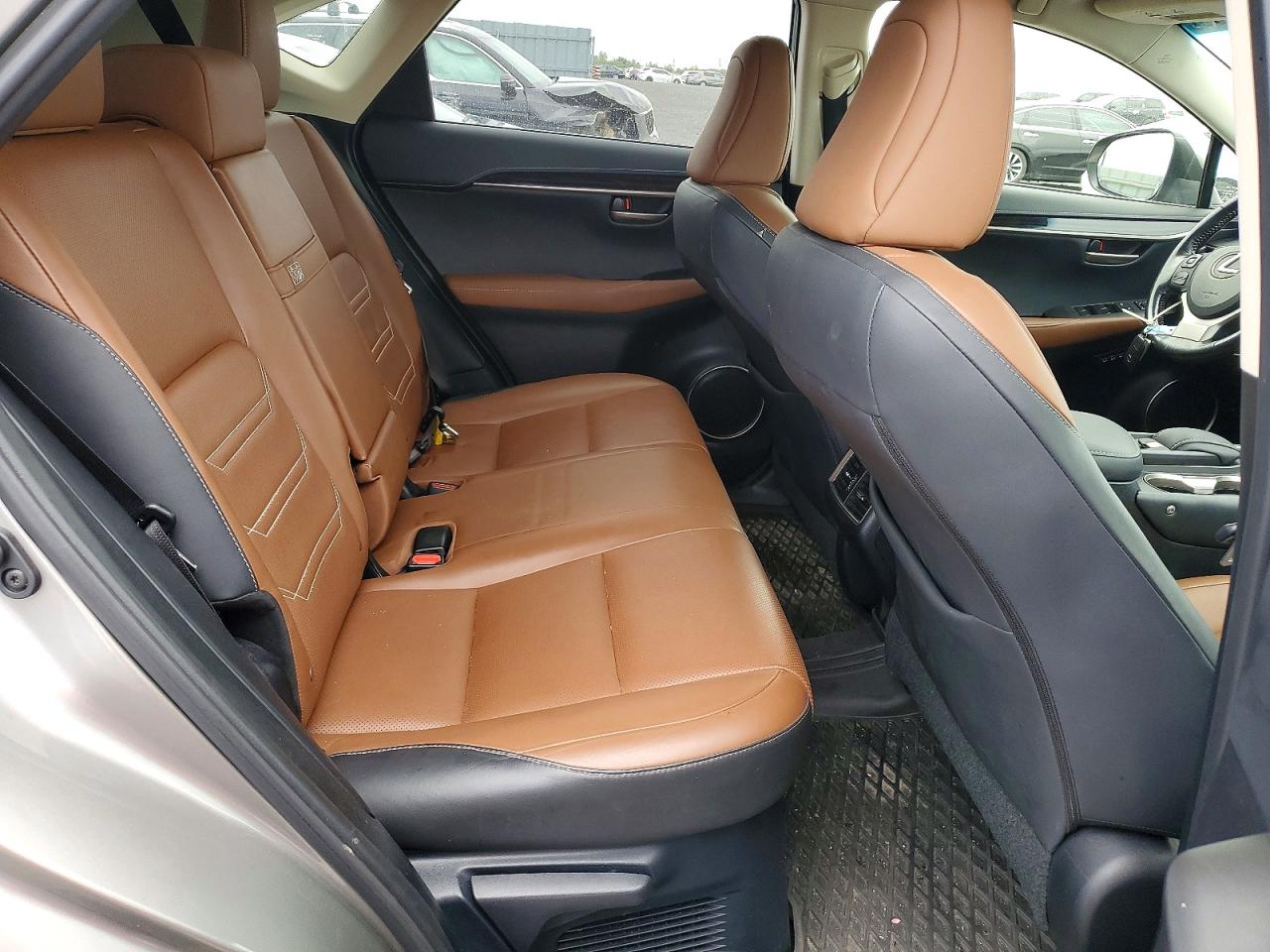 2015 Lexus Nx 200t Silver vin: JTJBARBZ7F2043864