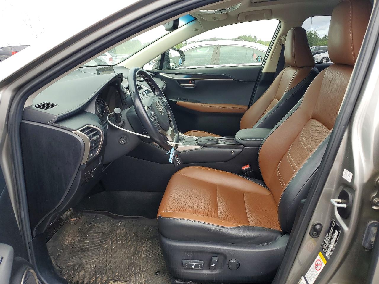 2015 Lexus Nx 200t Silver vin: JTJBARBZ7F2043864
