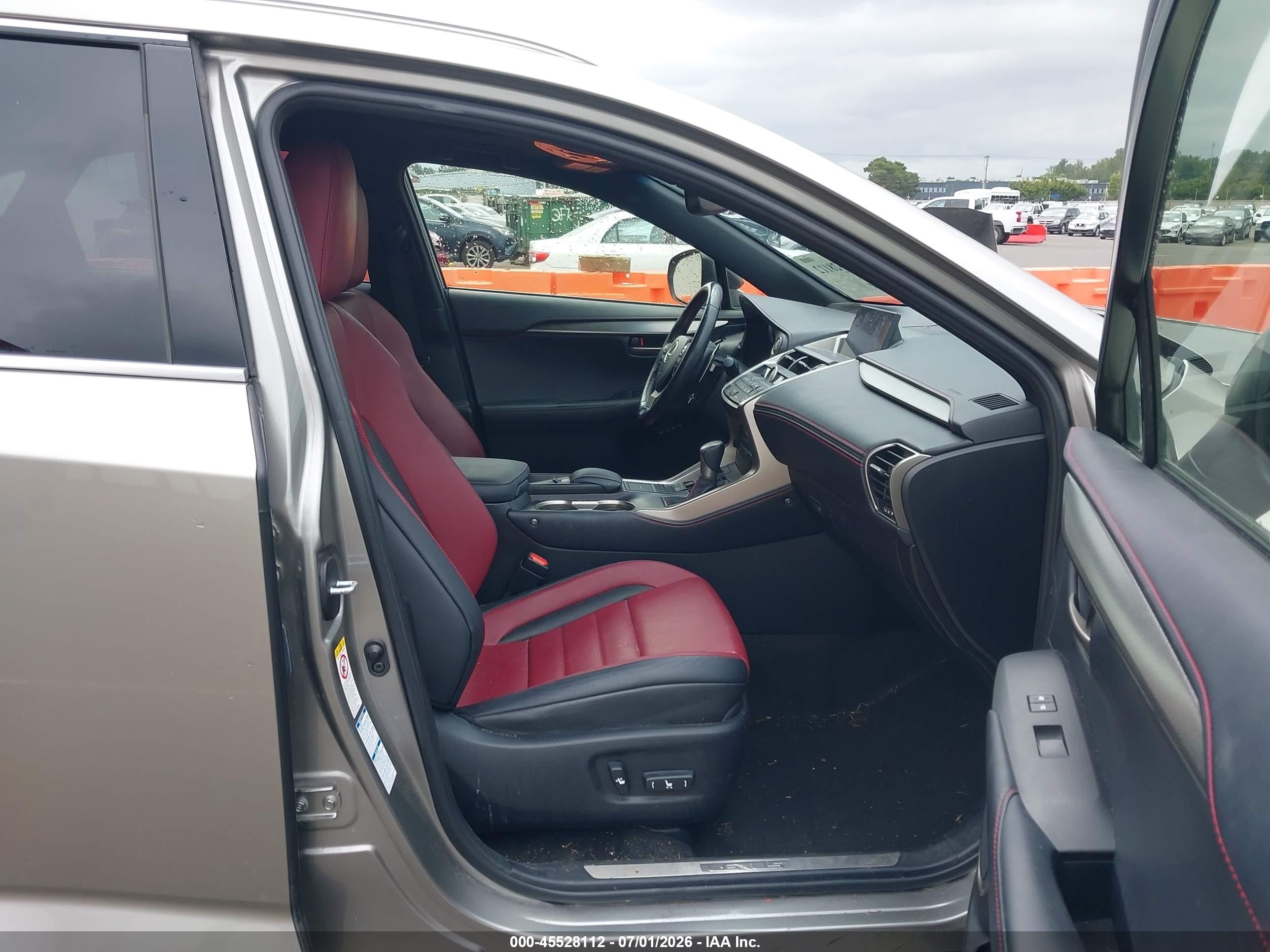 2015 Lexus Nx 200t F Sport Silver vin: JTJBARBZ7F2045842