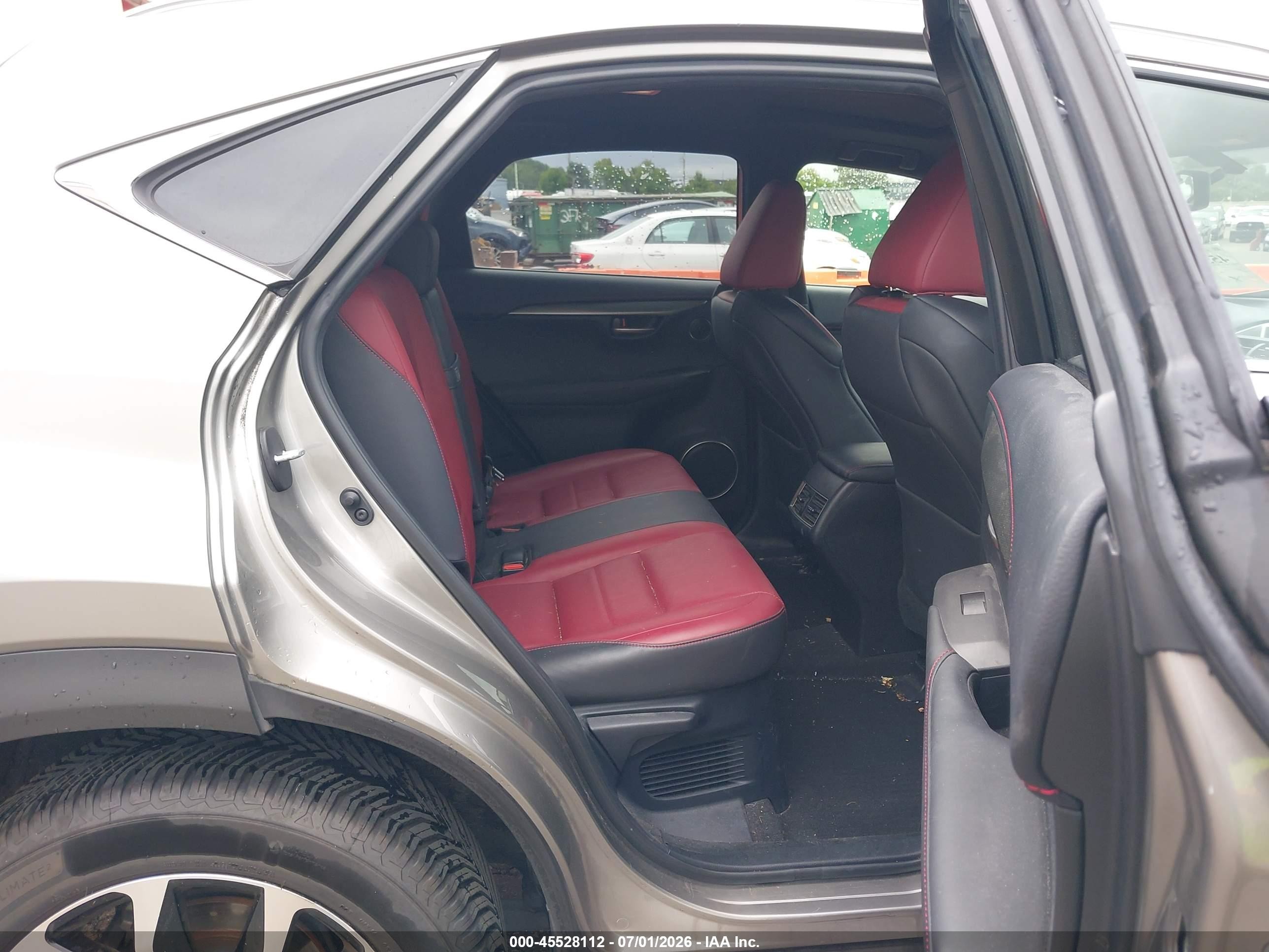 2015 Lexus Nx 200t F Sport Silver vin: JTJBARBZ7F2045842