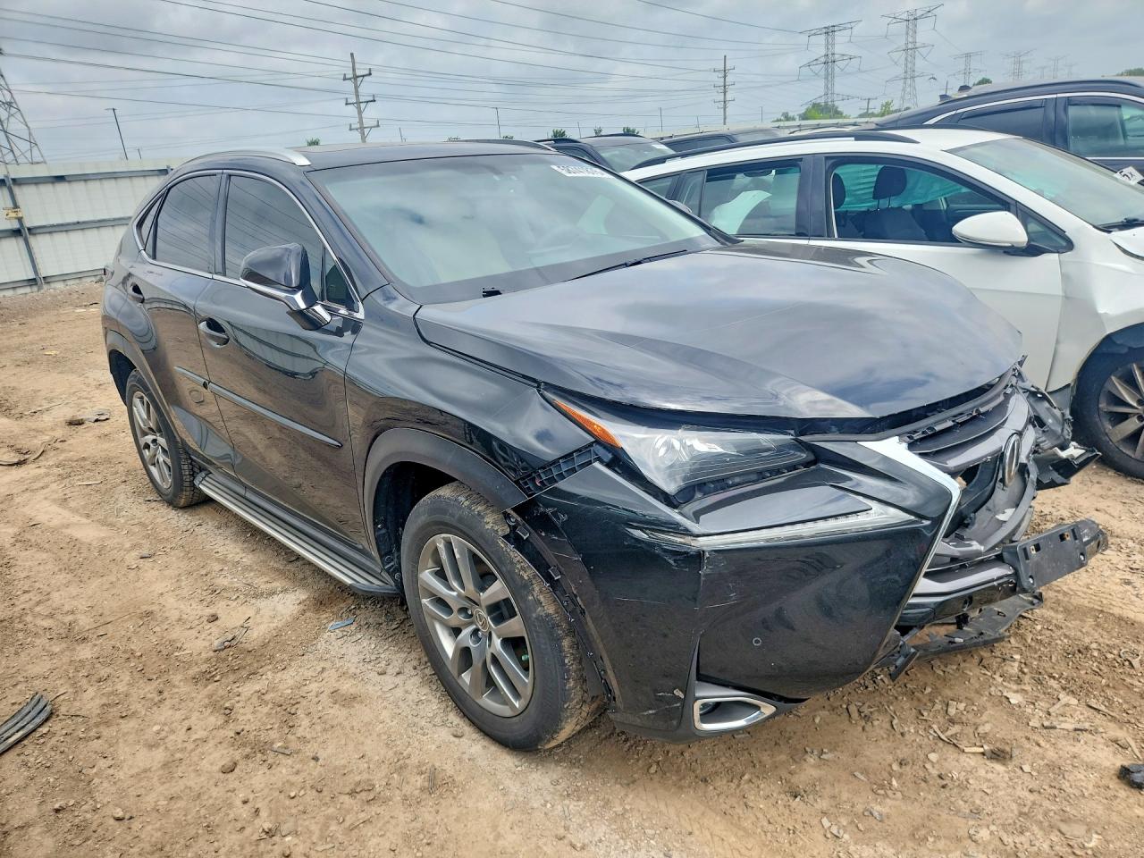 2015 Lexus Nx 200t Black vin: JTJBARBZ8F2002904
