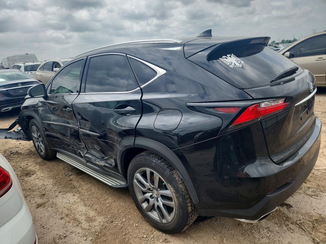 2015 Lexus Nx 200t Black vin: JTJBARBZ8F2002904