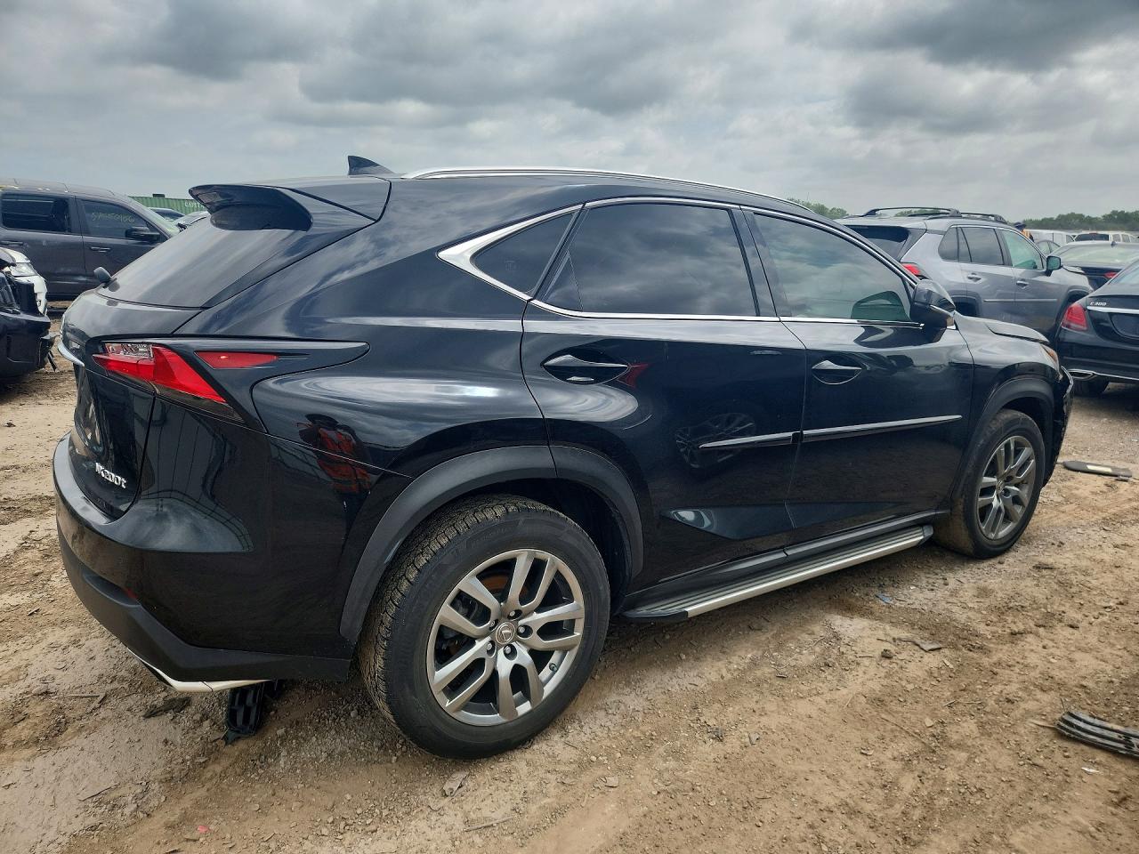 2015 Lexus Nx 200t Black vin: JTJBARBZ8F2002904
