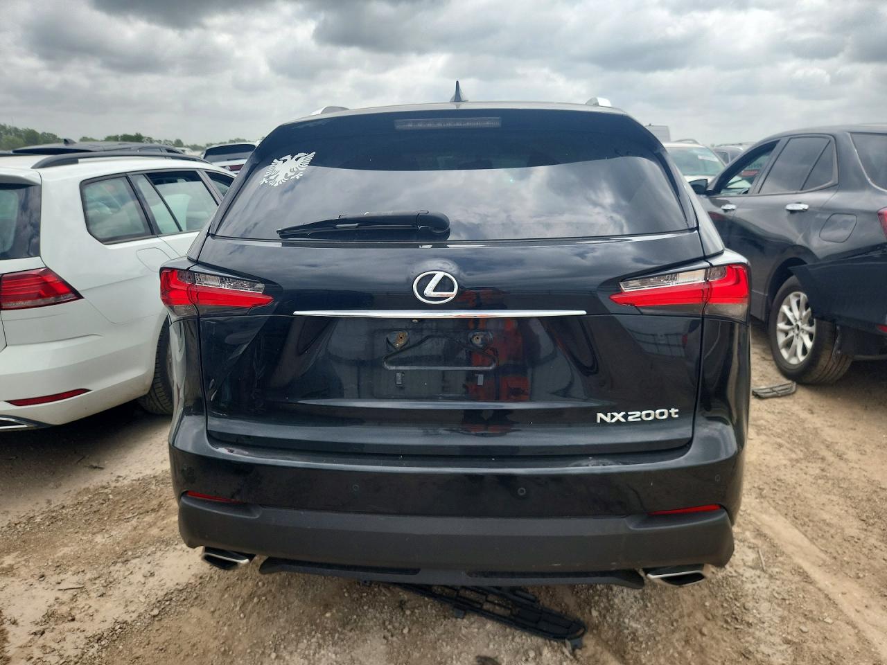 2015 Lexus Nx 200t Black vin: JTJBARBZ8F2002904
