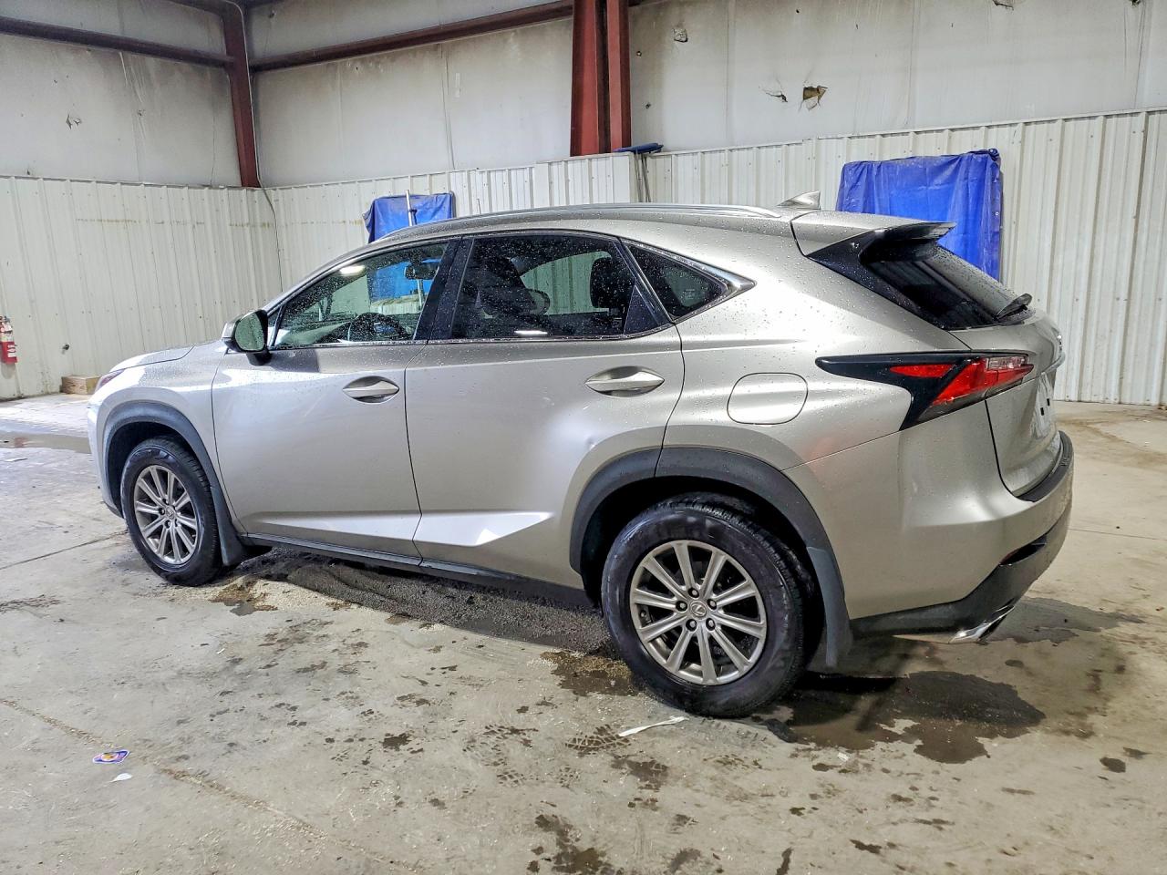 2015 Lexus Nx 200t Silver vin: JTJBARBZ8F2004085