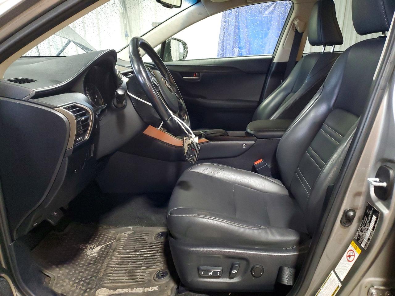 2015 Lexus Nx 200t Silver vin: JTJBARBZ8F2004085