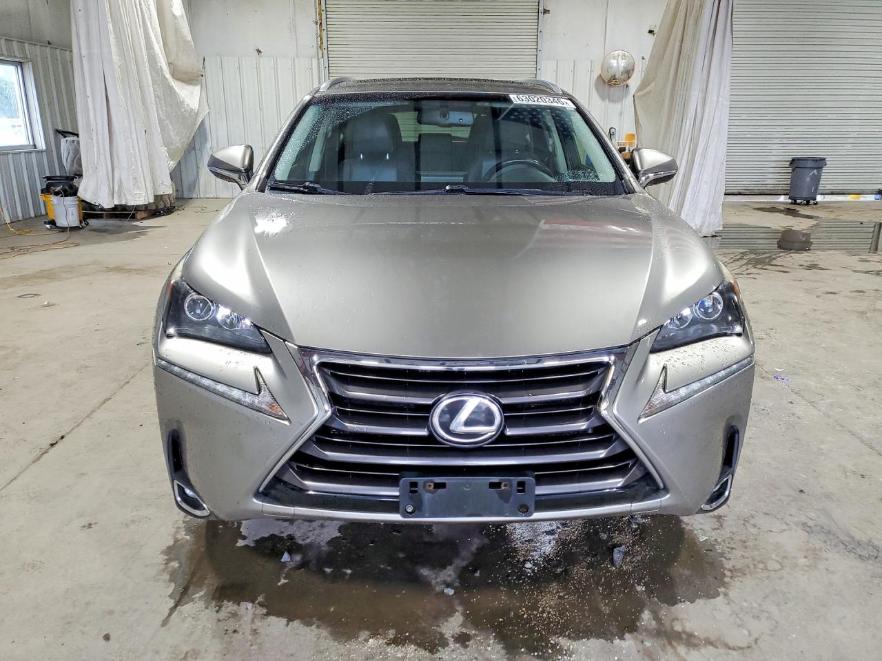 2015 Lexus Nx 200t Silver vin: JTJBARBZ8F2004085