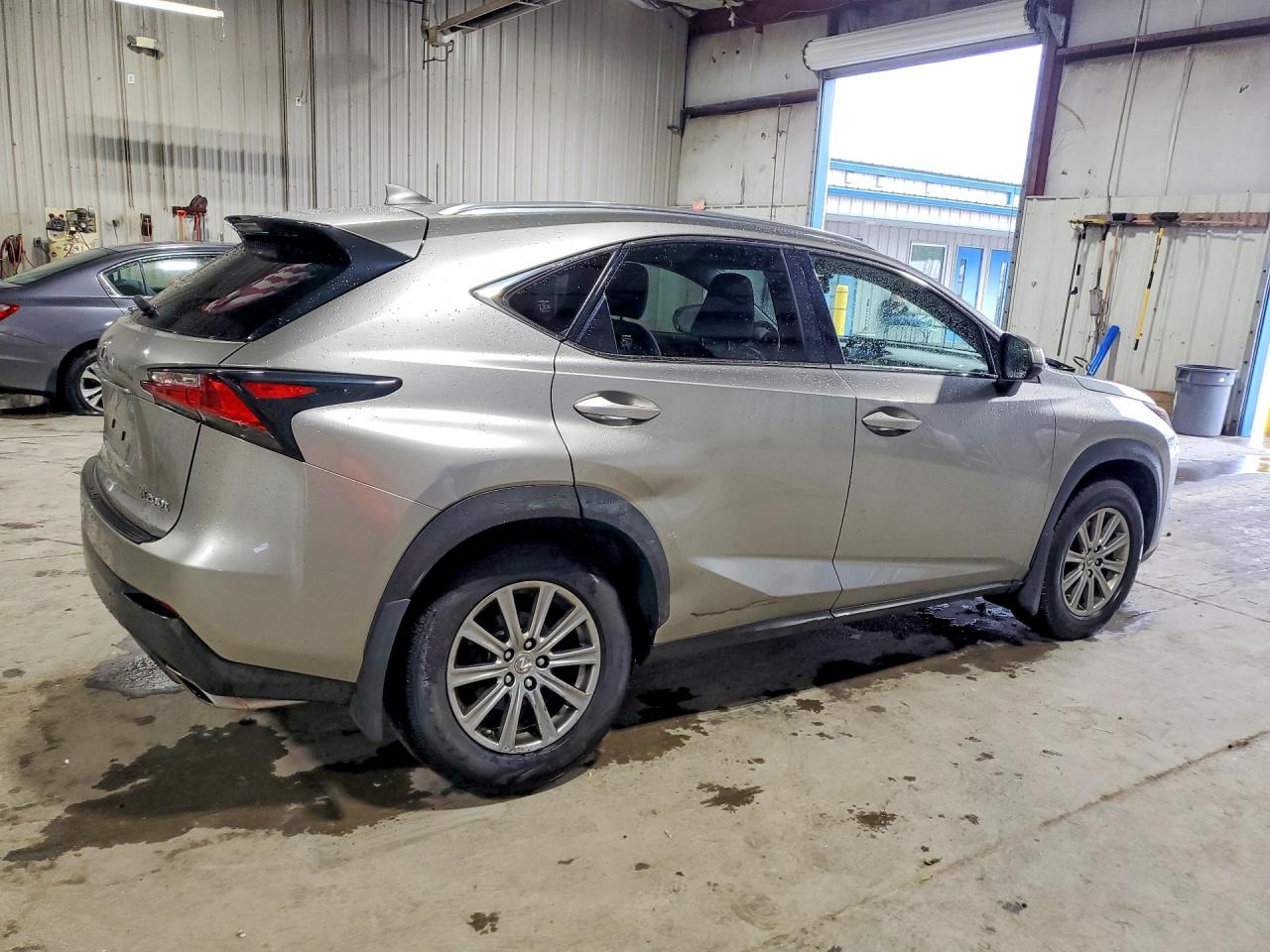 2015 Lexus Nx 200t Silver vin: JTJBARBZ8F2004085