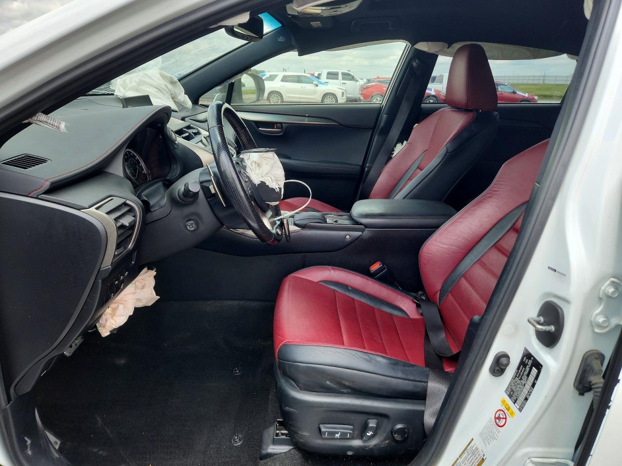 2016 Lexus Nx 200t F Sport White vin: JTJBARBZ8G2090435