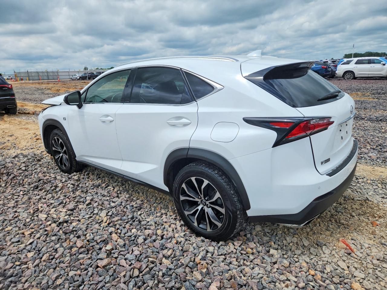 2016 Lexus Nx 200t F Sport White vin: JTJBARBZ8G2090435