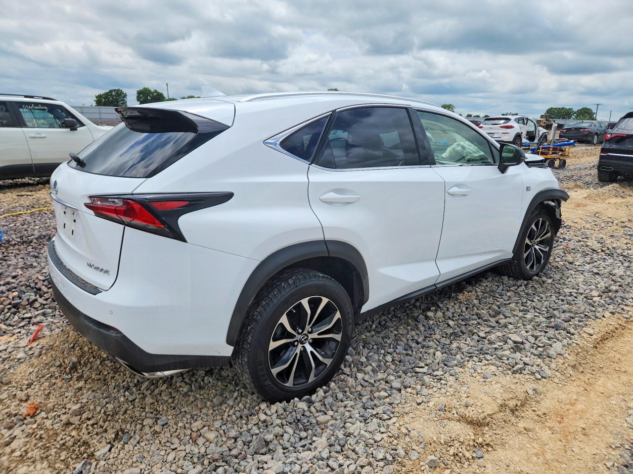 2016 Lexus Nx 200t F Sport White vin: JTJBARBZ8G2090435
